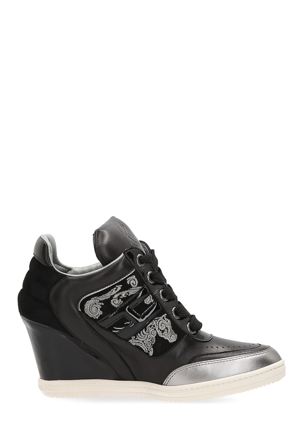 Hogan Sneaker Donna Nero Rebel HXW2140N16055TV019U