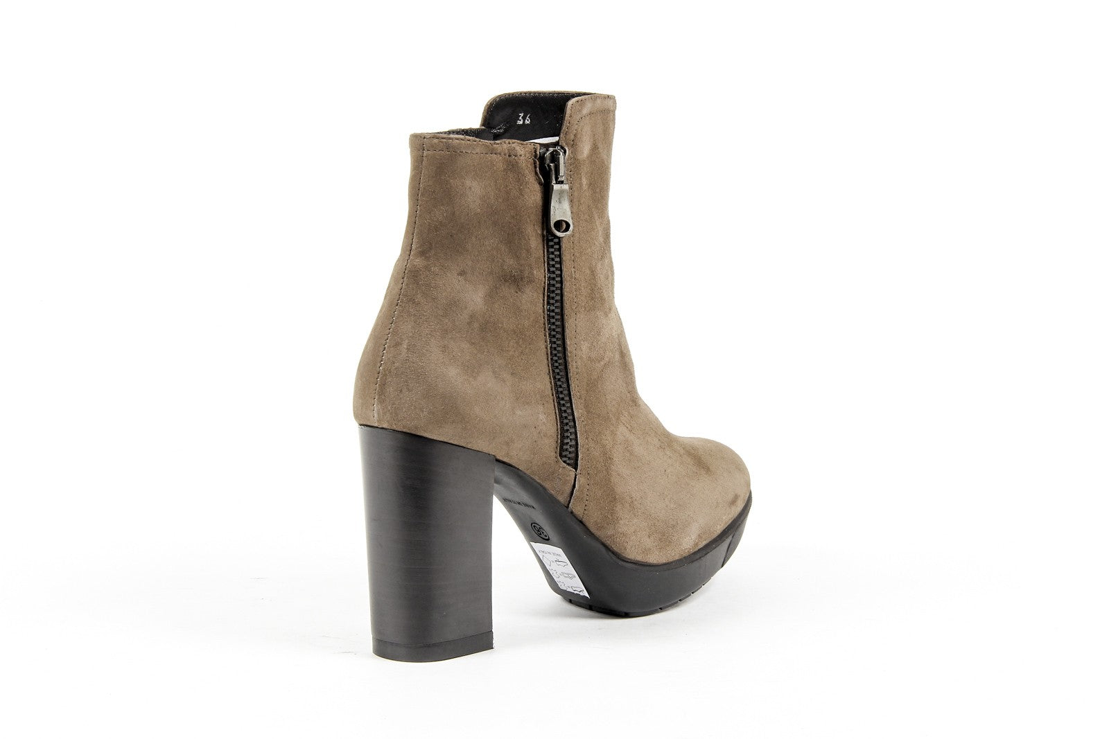 V 1969 Italia Stivaletto Donna S04 CAMOSCIO TAUPE