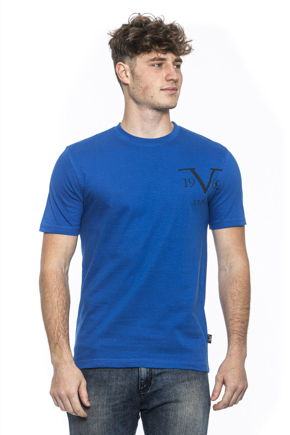 19V69 Italia T-Shirt Uomo Blu MIKE ROYAL BLUE