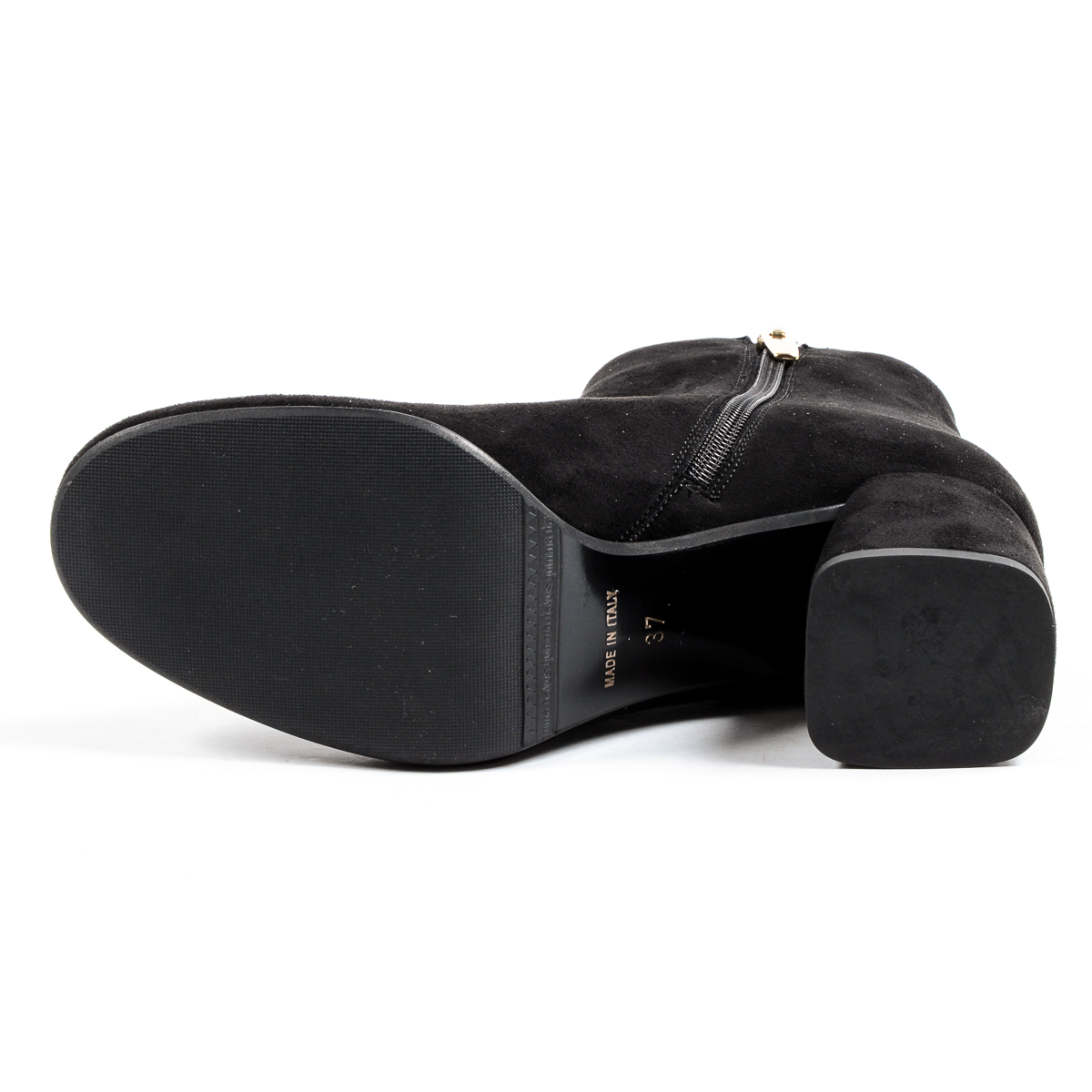 Stivaletti con tacco da donna Andrew Charles neri DOLLY