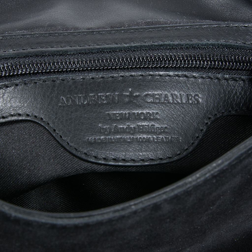 Borsa a mano da donna Andrew Charles nera ROSS