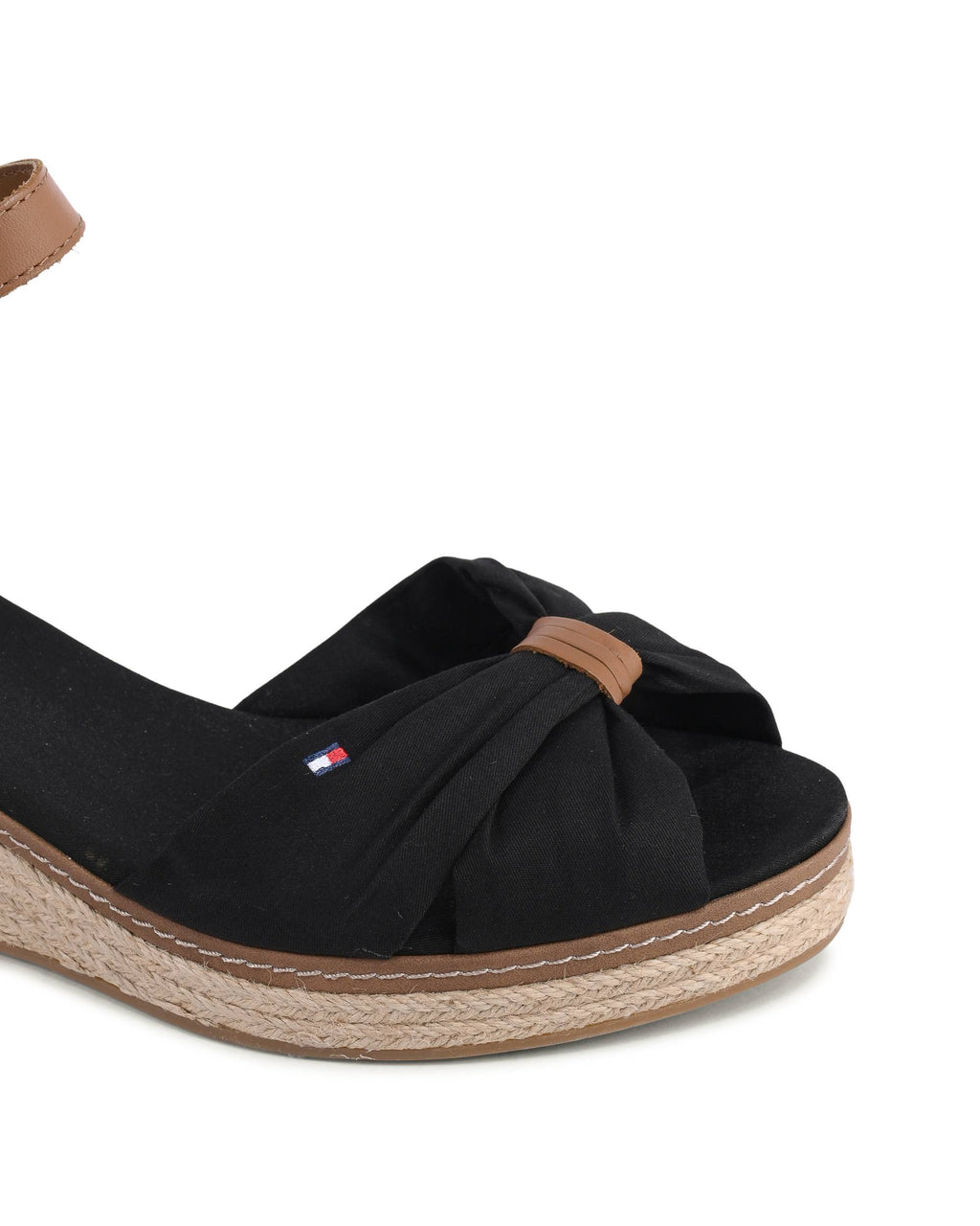Sandalo da donna Tommy Hilfiger nero FW0FW00906990