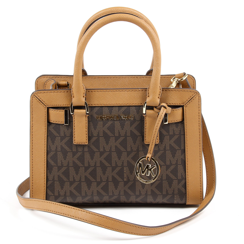 Borsa a mano da donna Michael Kors DILLON 35T7GAIS1B BRN ACORN