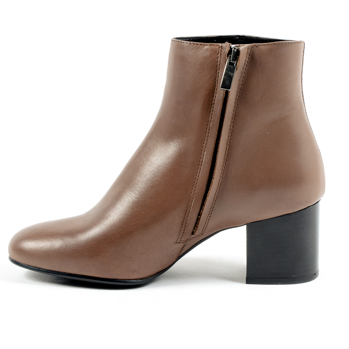 V 1969 Italia Stivaletto con tacco da donna Marrone MAD