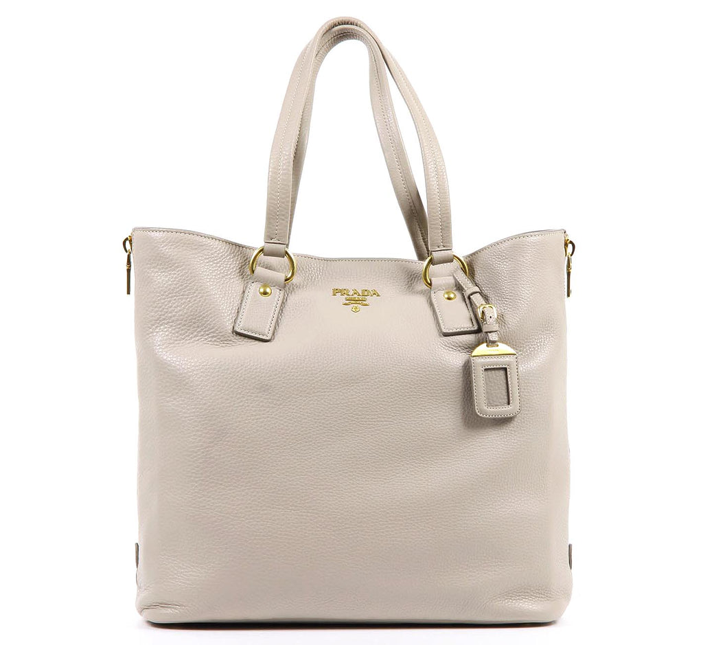 Borsa tote Prada BR4372 Pomice Vitello Daino
