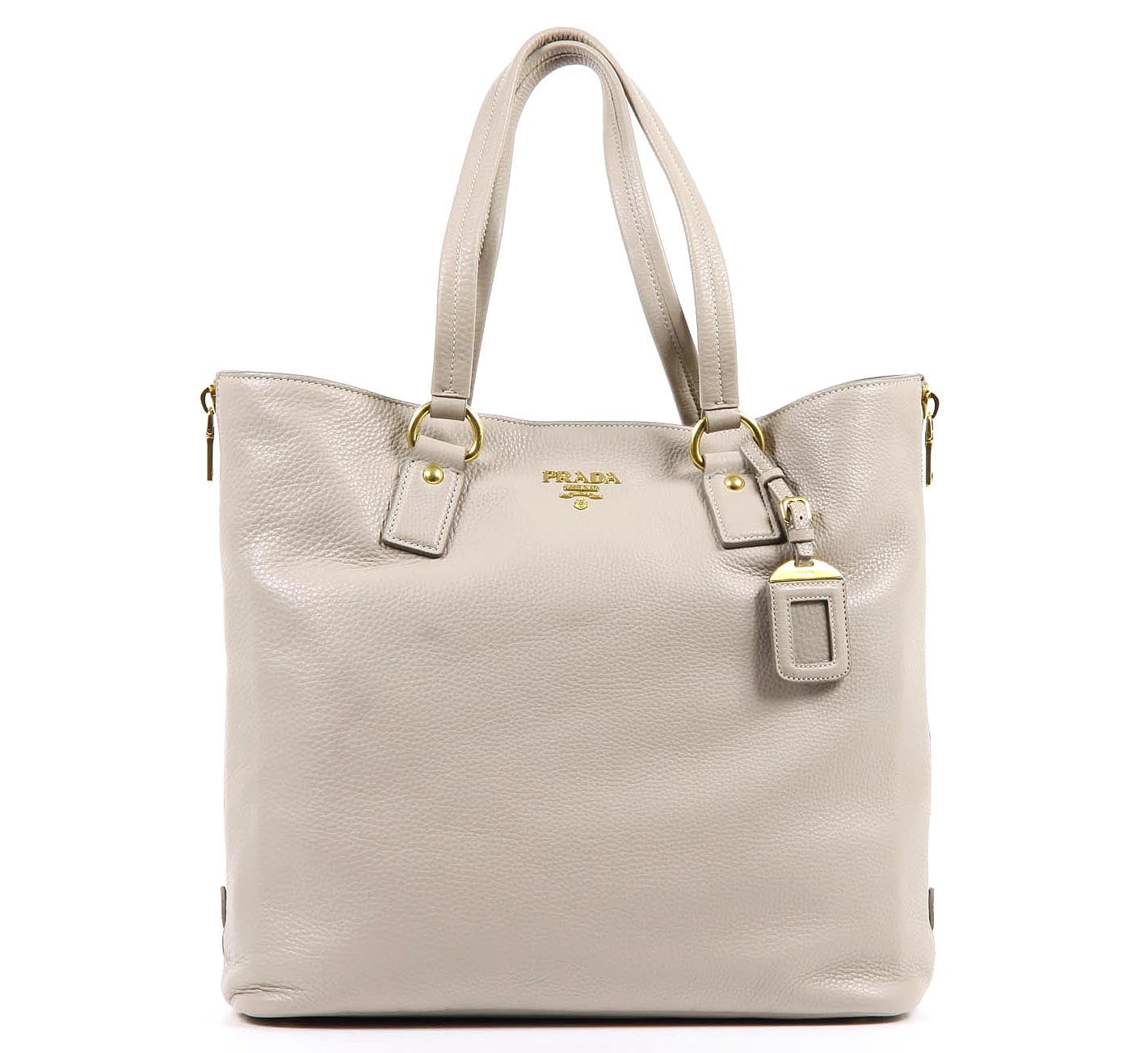 Borsa tote Prada BR4372 Pomice Vitello Daino