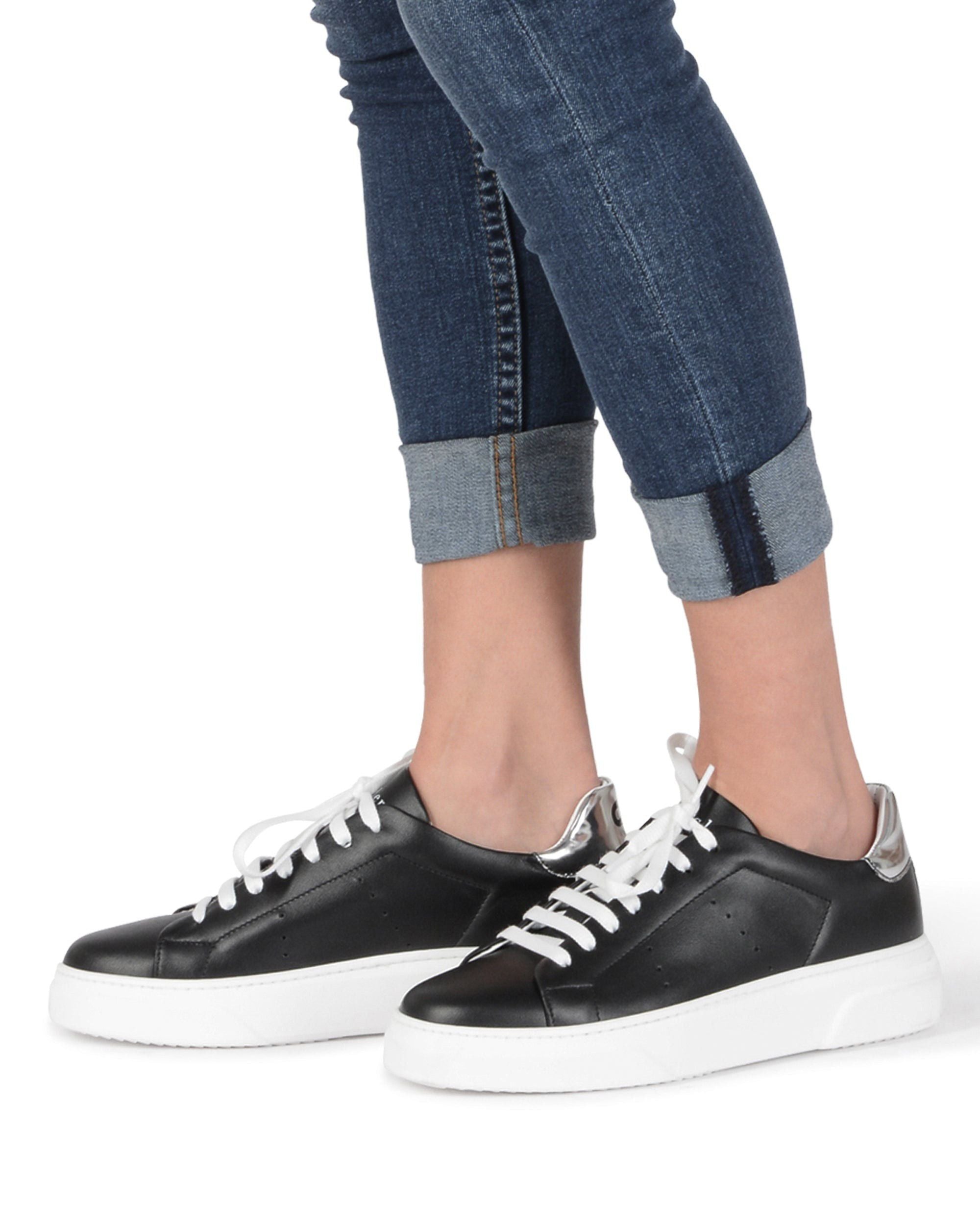 Sneaker Runaround - Nero/Argento