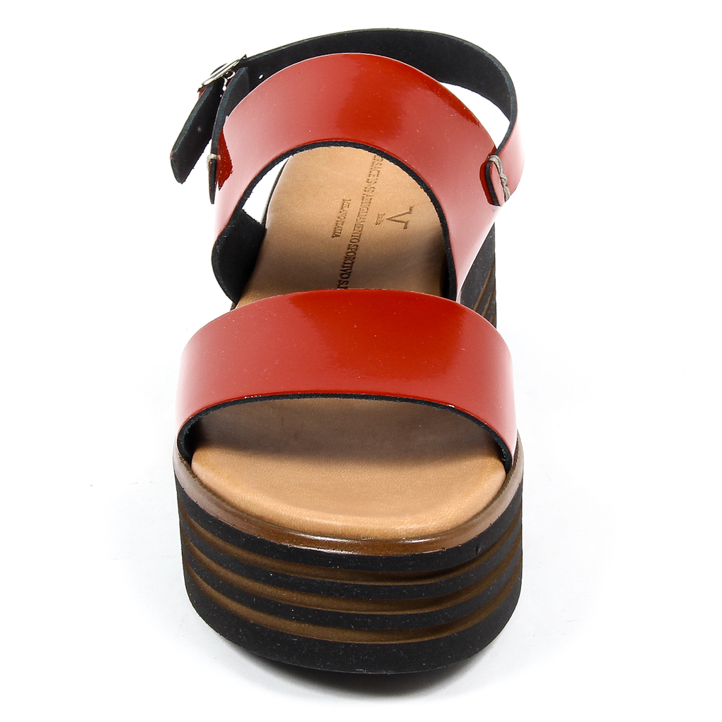 Sandalo flatform da donna V 1969 Italia
