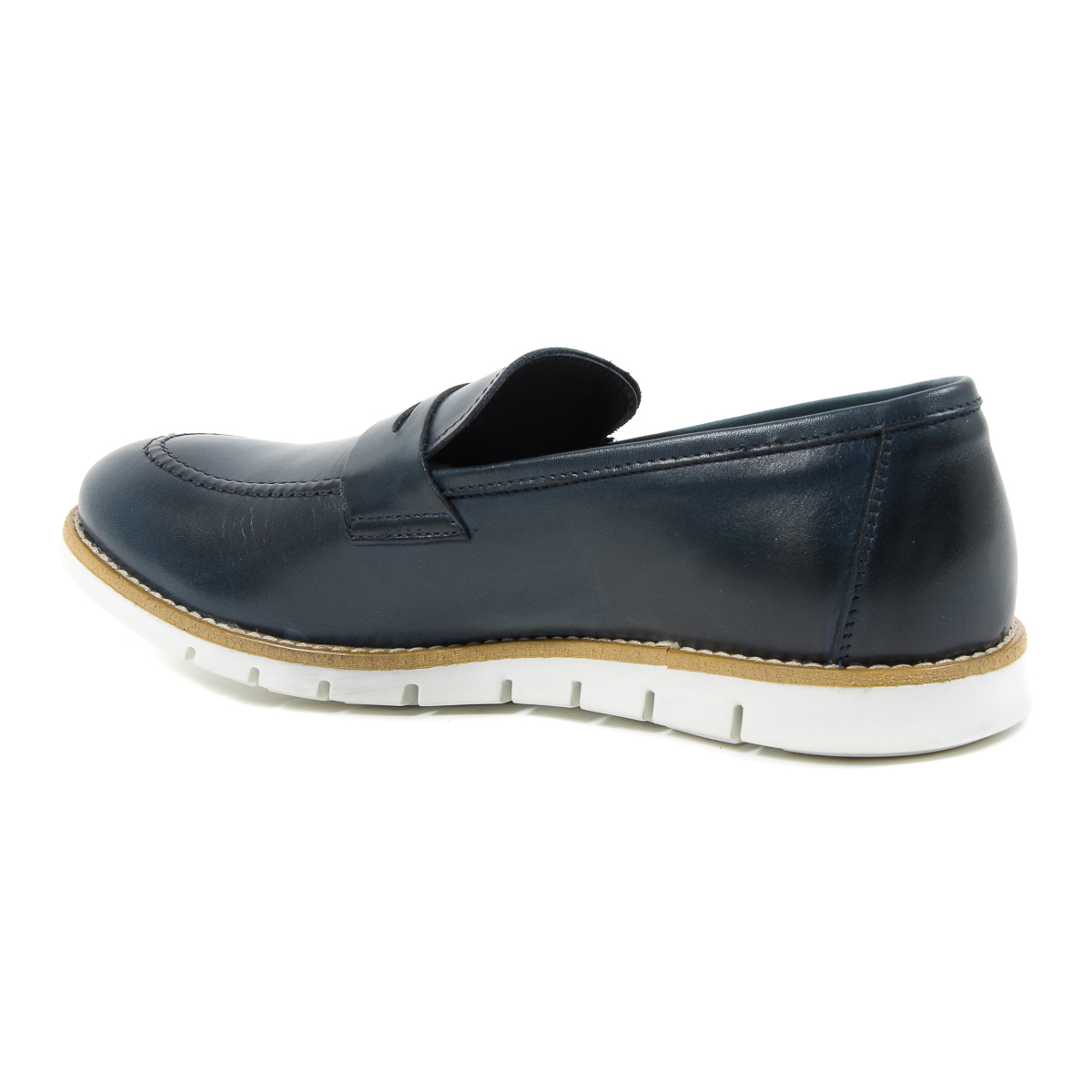 Mocassini da uomo Andrew Charles blu SEAN