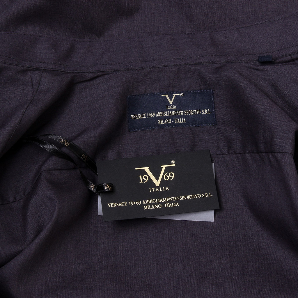 V 1969 Italia Camicia da uomo con collo classico 377 VAR. 524