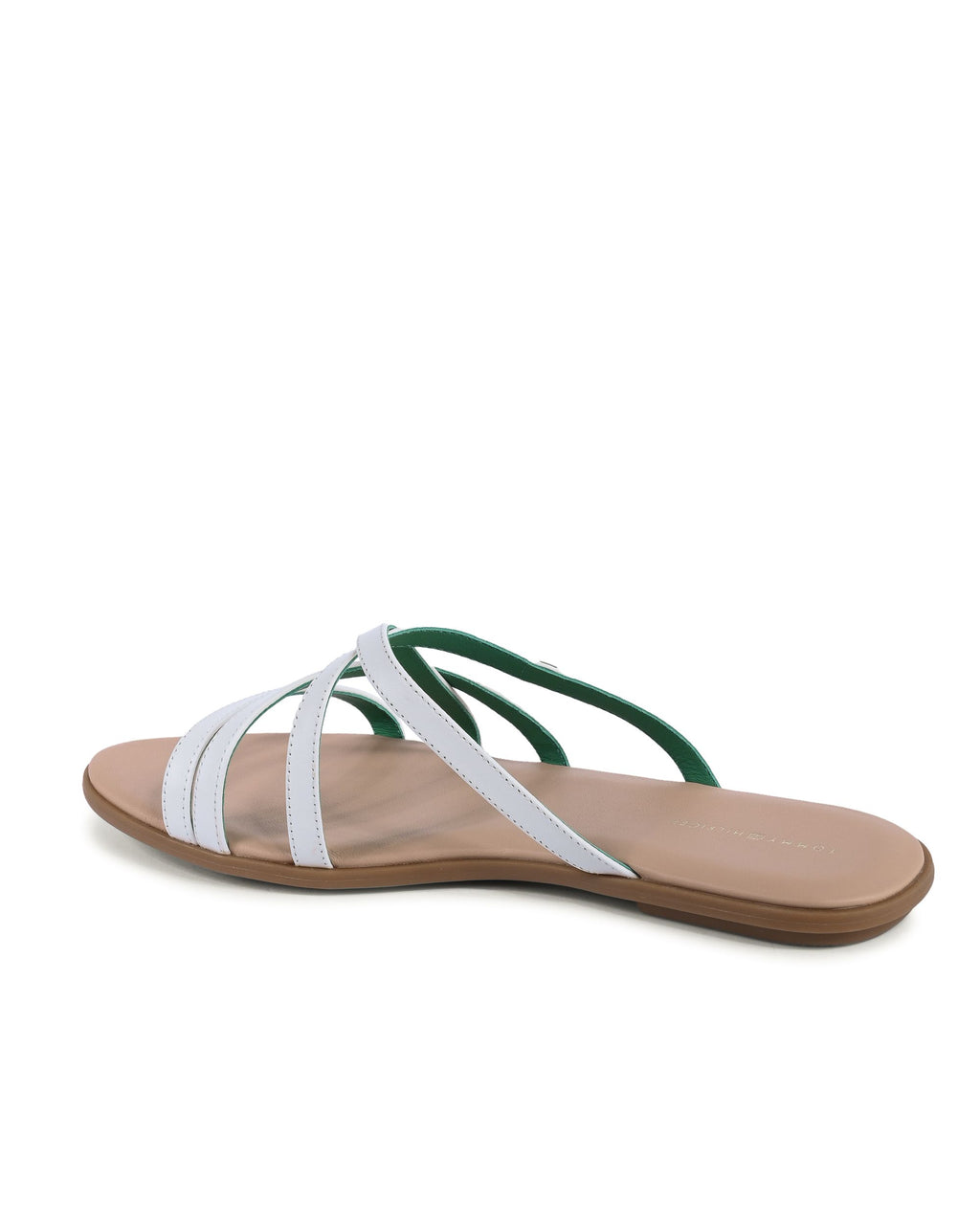 Sandalo da donna Tommy Hilfiger bianco FW0FW08067YBL