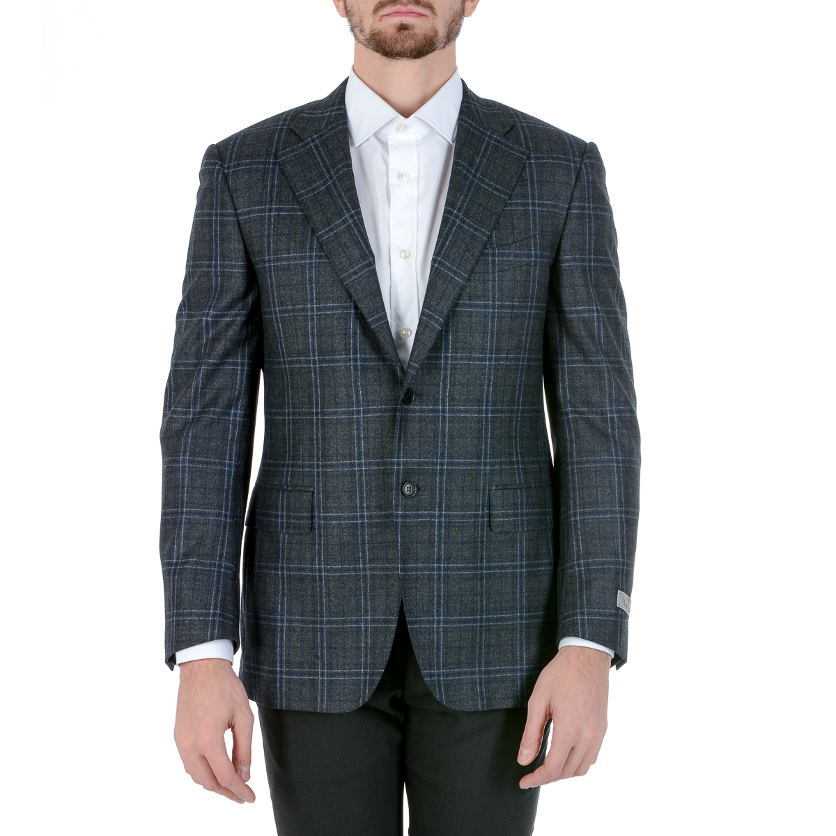 Giacca uomo Canali maniche lunghe blu