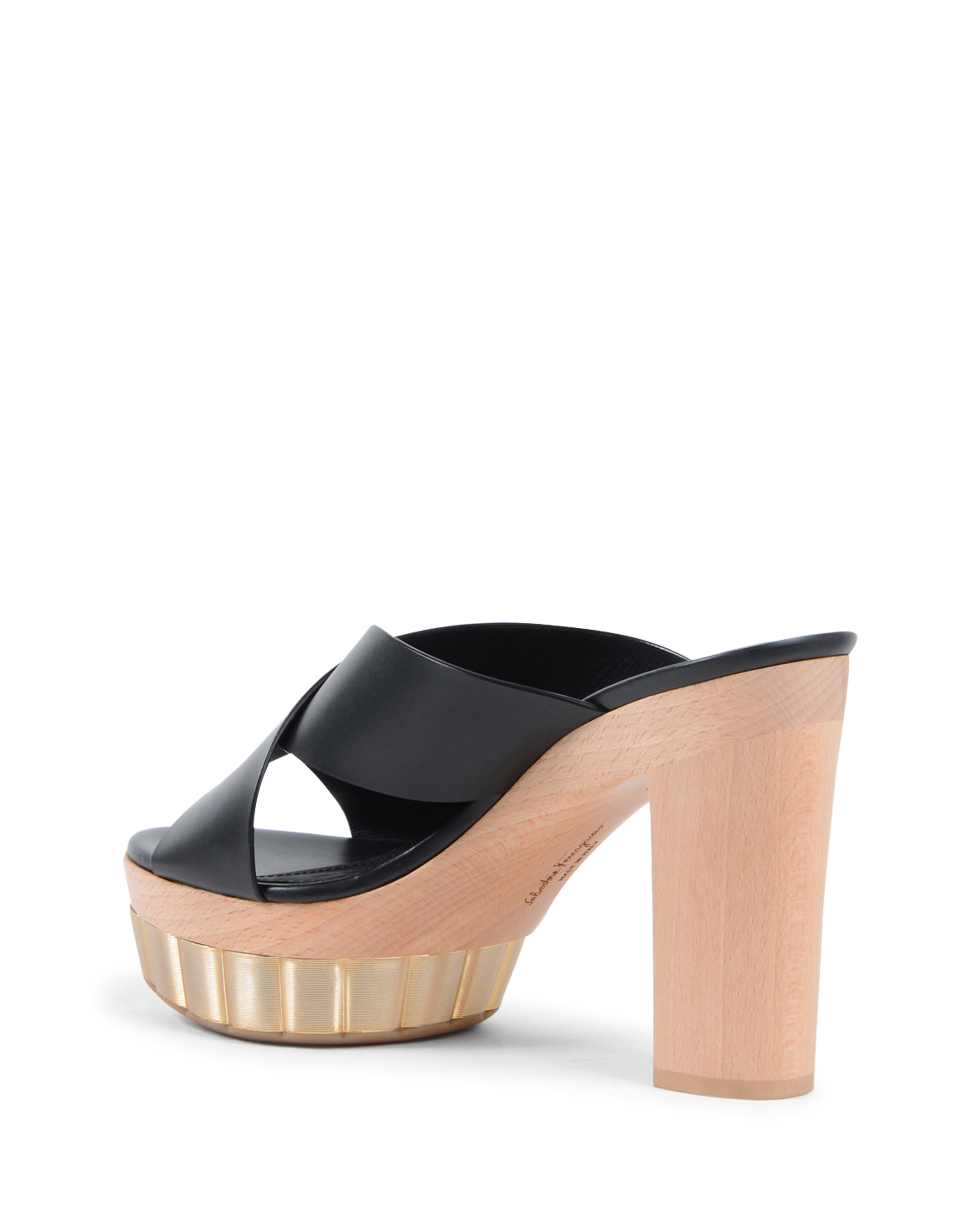Sandalo Donna Salvatore Ferragamo Nero AGIRA