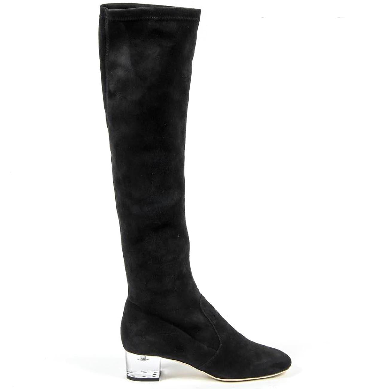 Stivale alto da donna V 1969 Italia 3123667 CAMOSCIO NERO