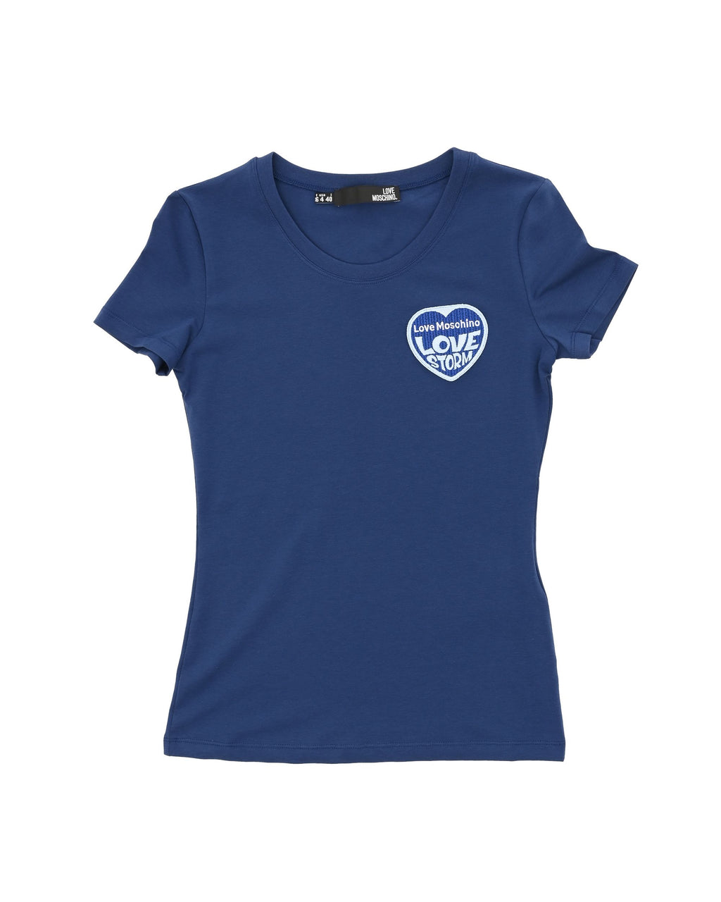 T-shirt da donna Love Moschino W 4 H19 80 E 1951 Y57 BLU