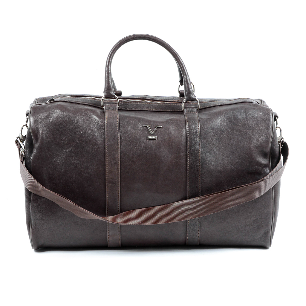V 1969 Italia Borsa sportiva da uomo marrone BERLINO