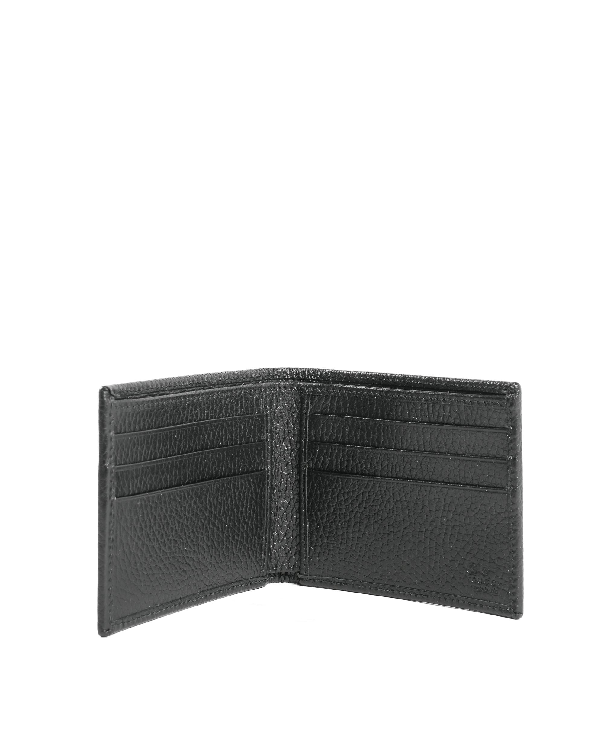 Portafoglio Gucci Monogram in tessuto e pelle 260987 BMJ1N 8615