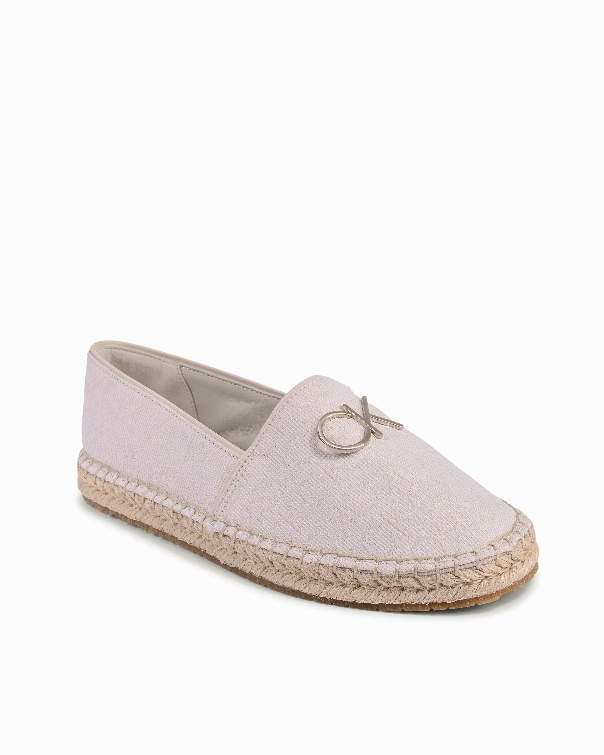 Espadrillas da donna Calvin Klein bianche HW0HW0145802R