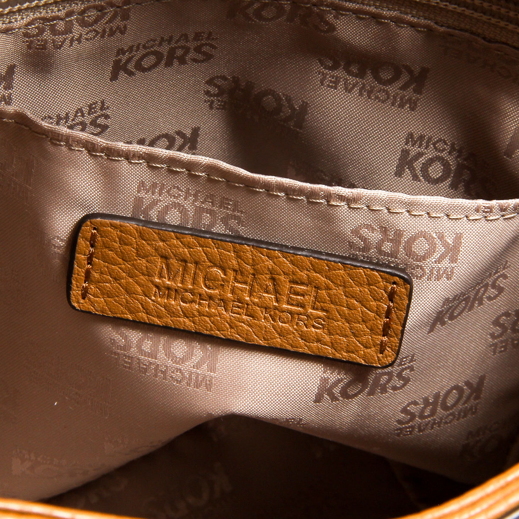 Borsa a mano da donna Michael Kors BEDFORD 35T7GBFL2B BRN ACORN