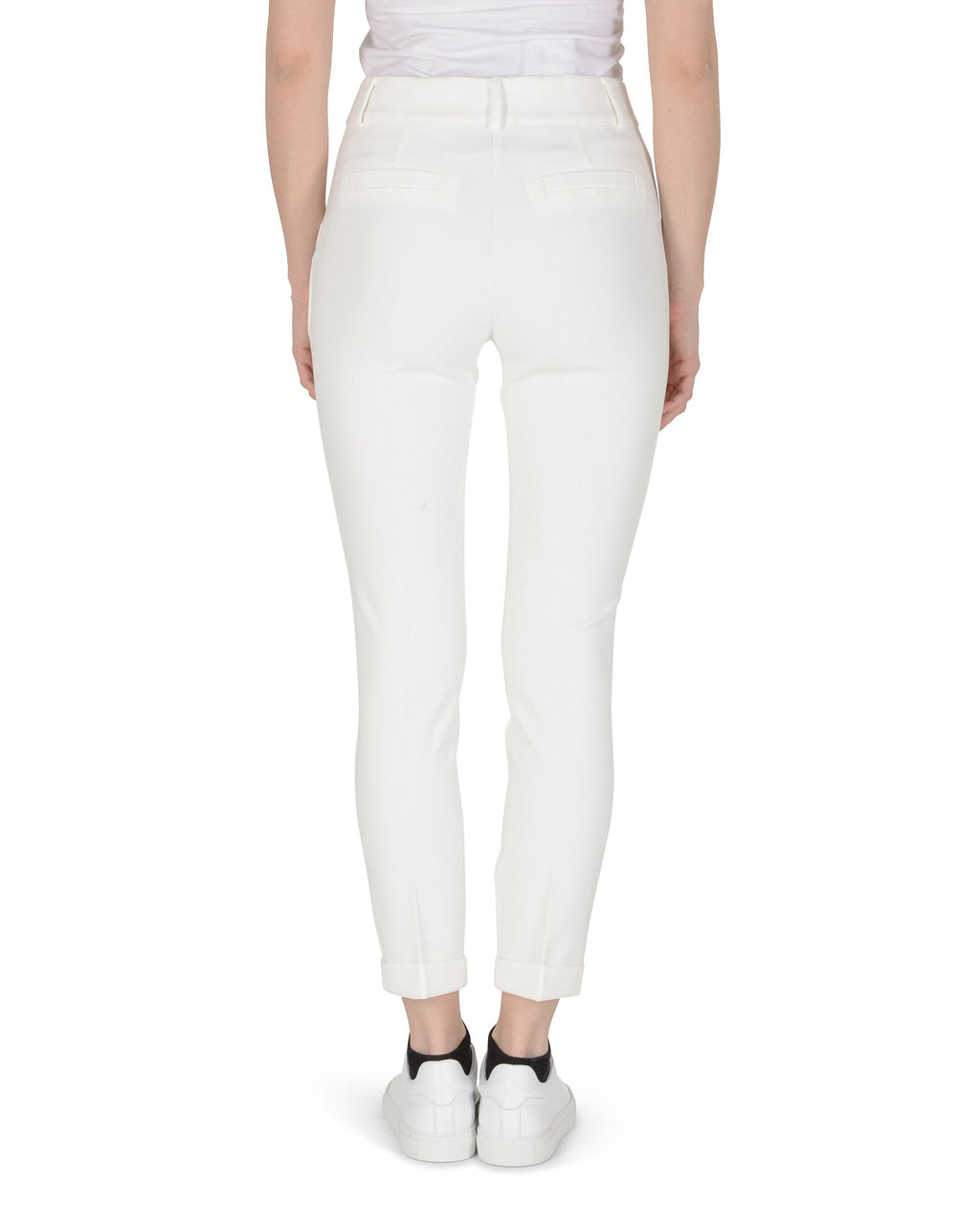 19V69 Italia Pantaloni Donna Bianchi LEA PR BIANCO