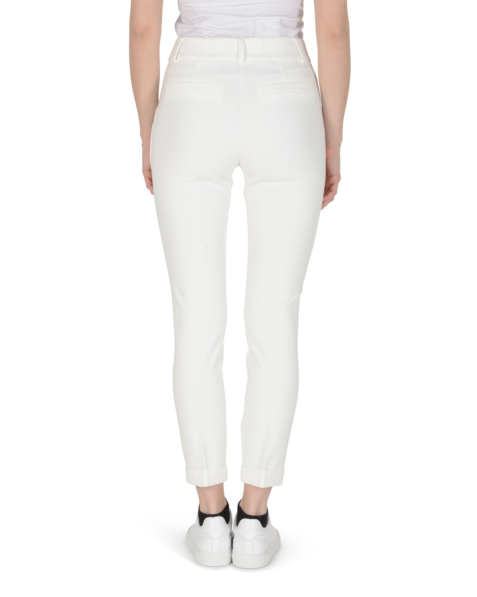 19V69 Italia Pantaloni Donna Bianchi LEA PR BIANCO