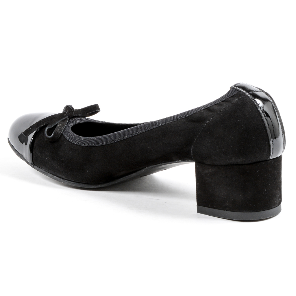 V 1969 Italia Womens Ballerina Black ROMINE