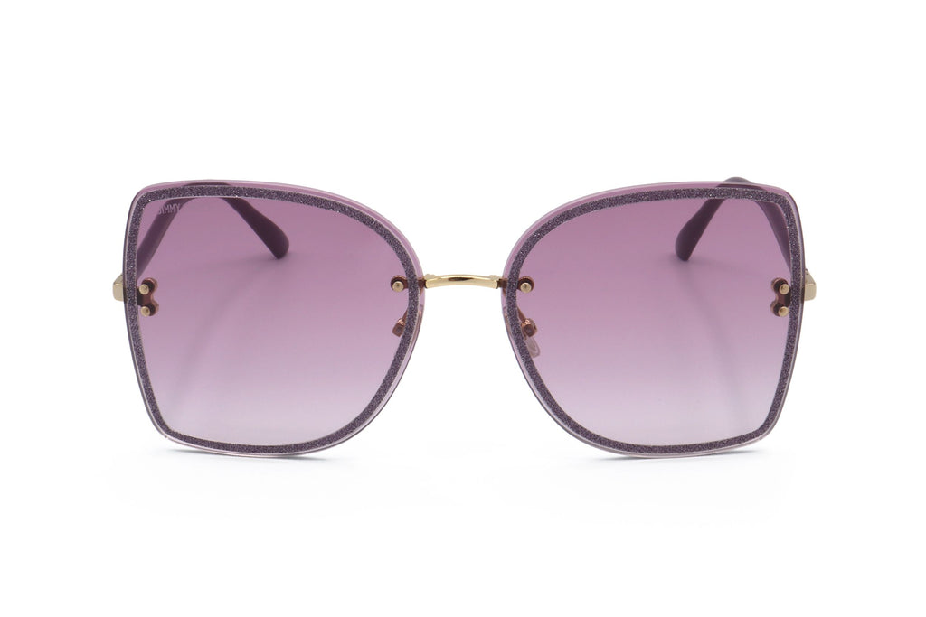 Occhiali da sole da donna Jimmy Choo LETI S 0VO1 62 15 145 GOLD PLUM