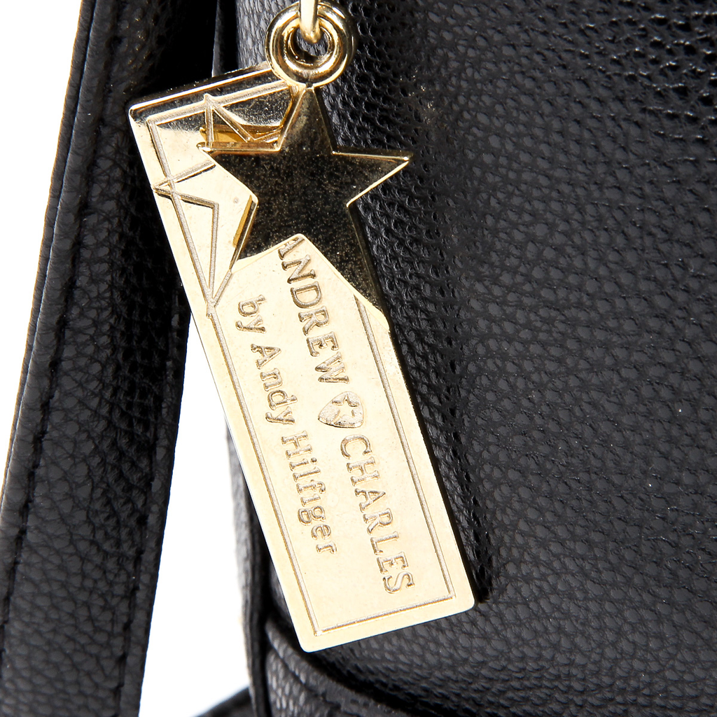 Borsa a mano da donna Andrew Charles nera REBECCA