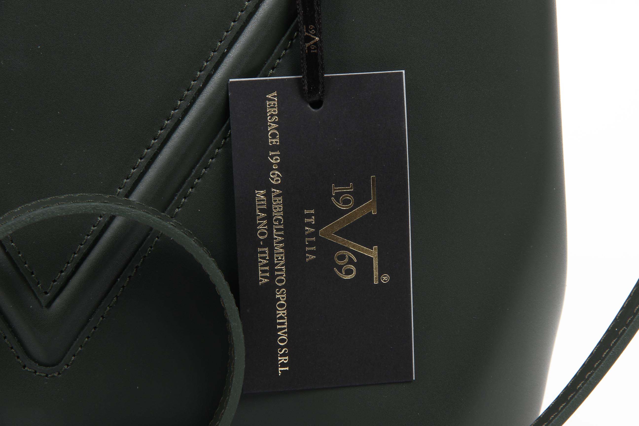 Borsa da donna V 1969 Italia V004/2 RUGA VERDE BOTTIGLIA