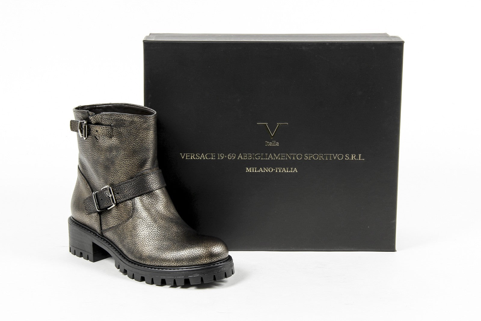 V 1969 Italia Stivaletto da donna B1441 ORO NATURALE