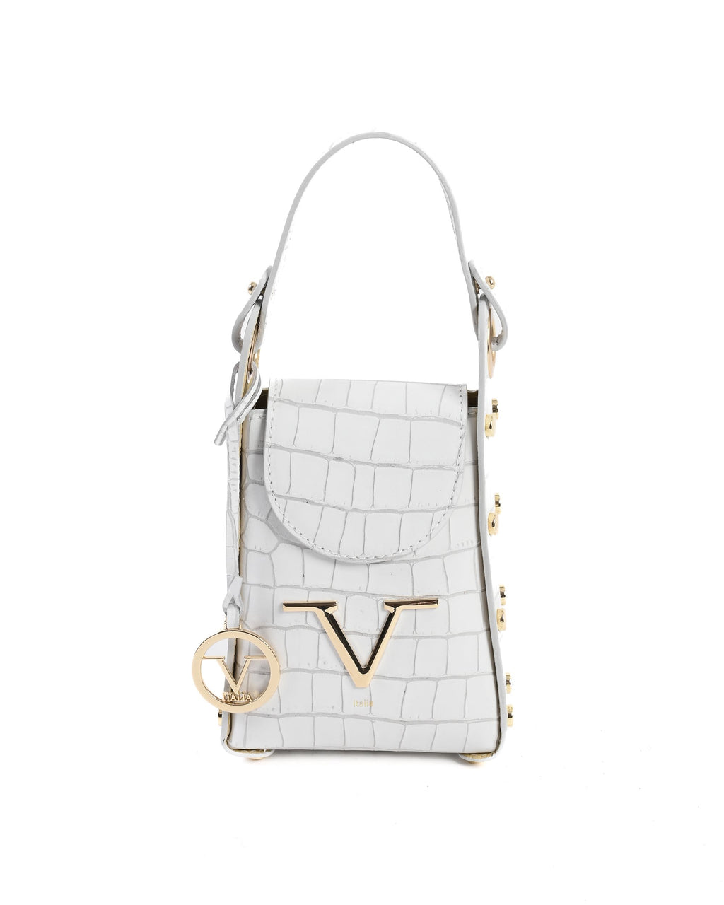 V Italia Borsa Mini Donna Bianca V16-COC-WHI