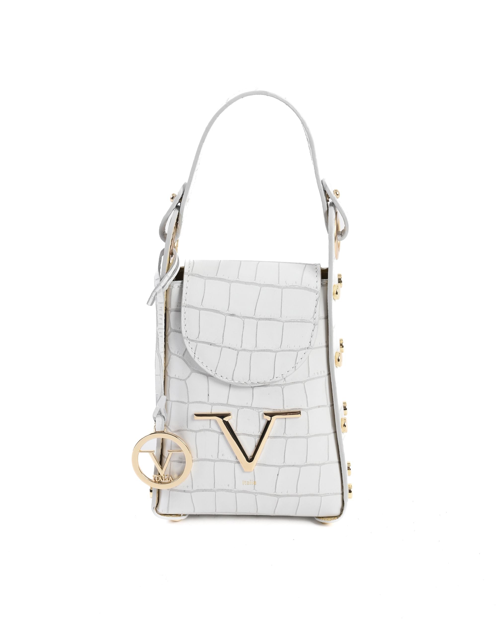 V Italia Borsa Mini Donna Bianca V16-COC-WHI