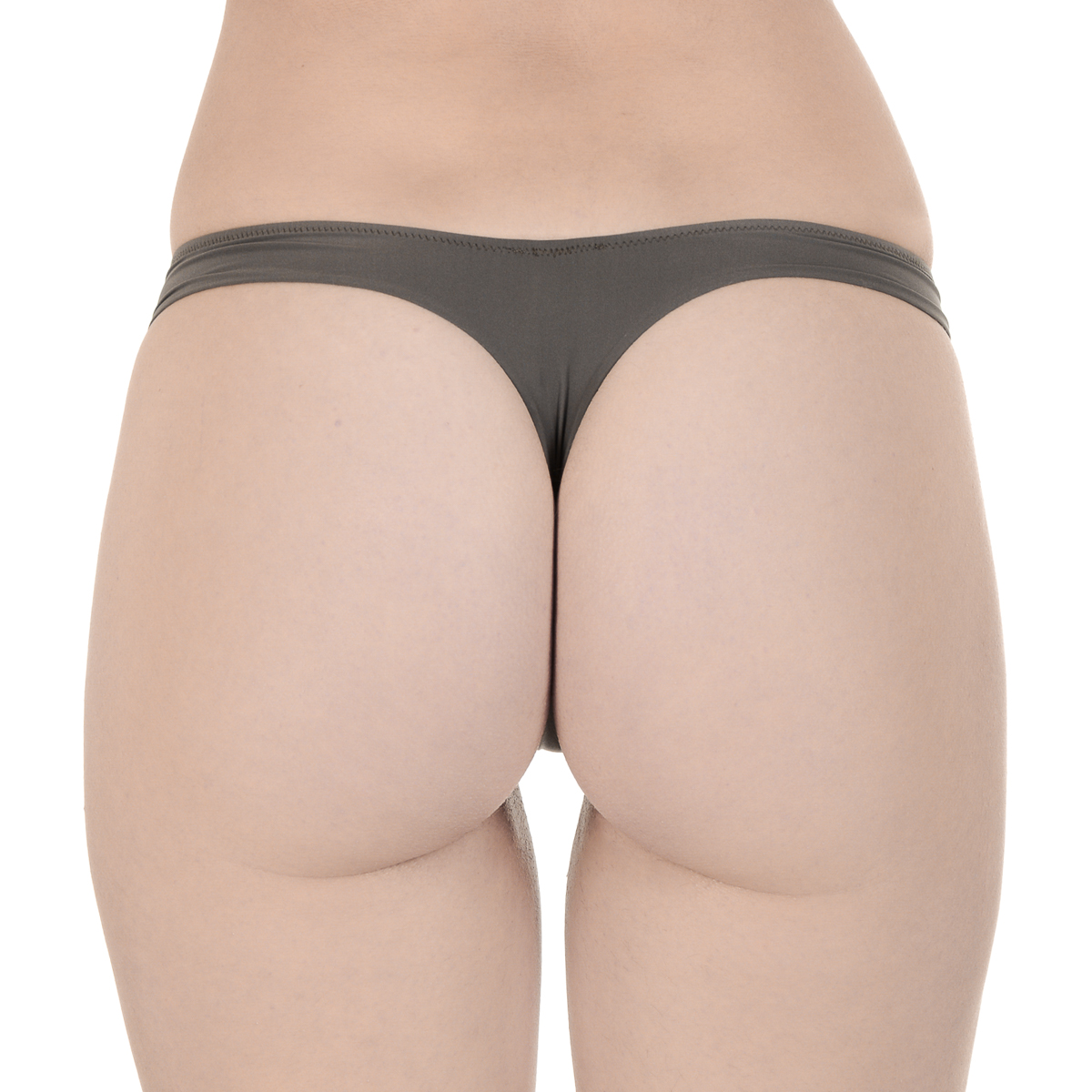 La Perla Top Donna Slip Grigio Scuro