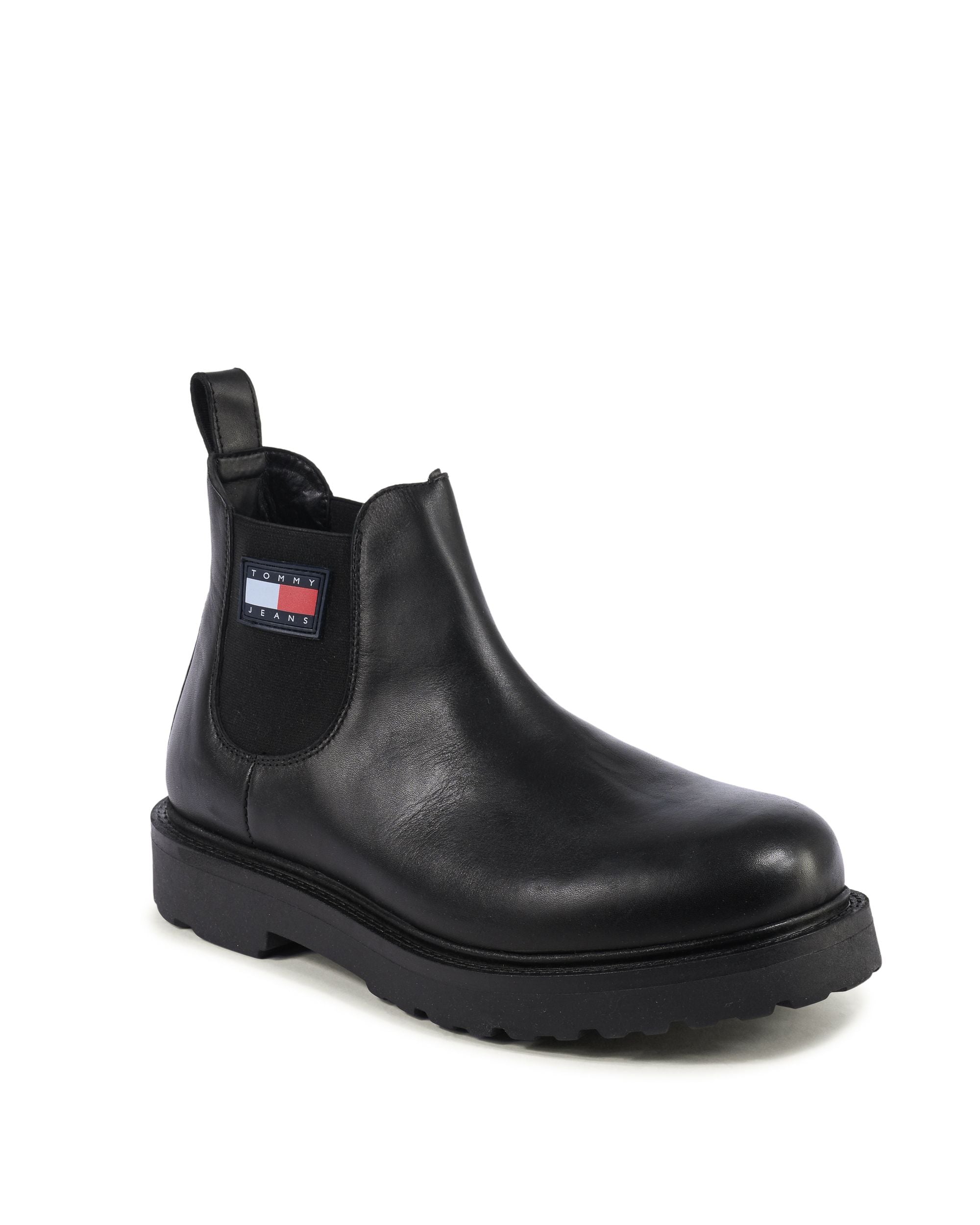 Tommy Hilfiger Uomo Stivali NERO EM0EM01254BDS