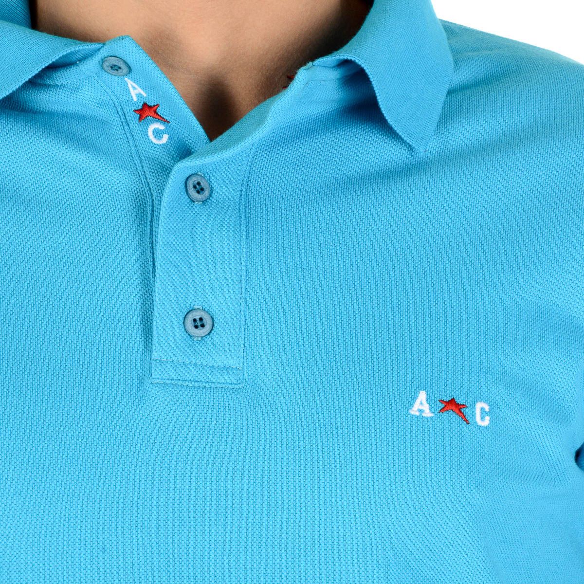 Polo da uomo Andrew Charles By Andy Hilfiger PT160 32001 ALABAMA AZURE