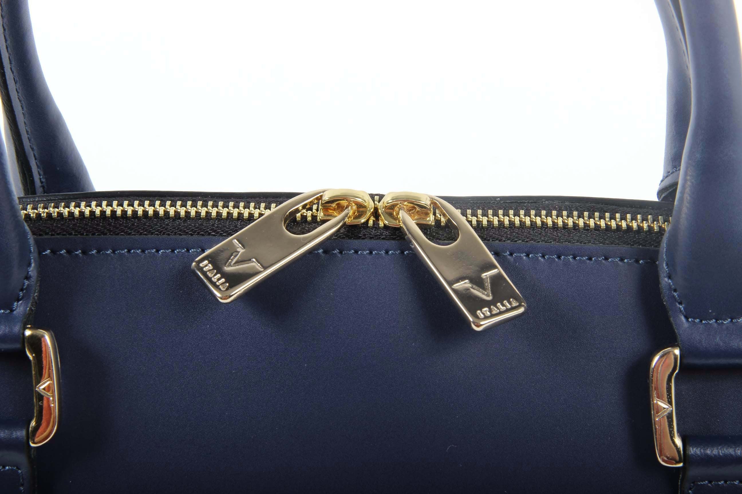 Borsa a mano da donna V 1969 Italia C151-52 RUGA BLU