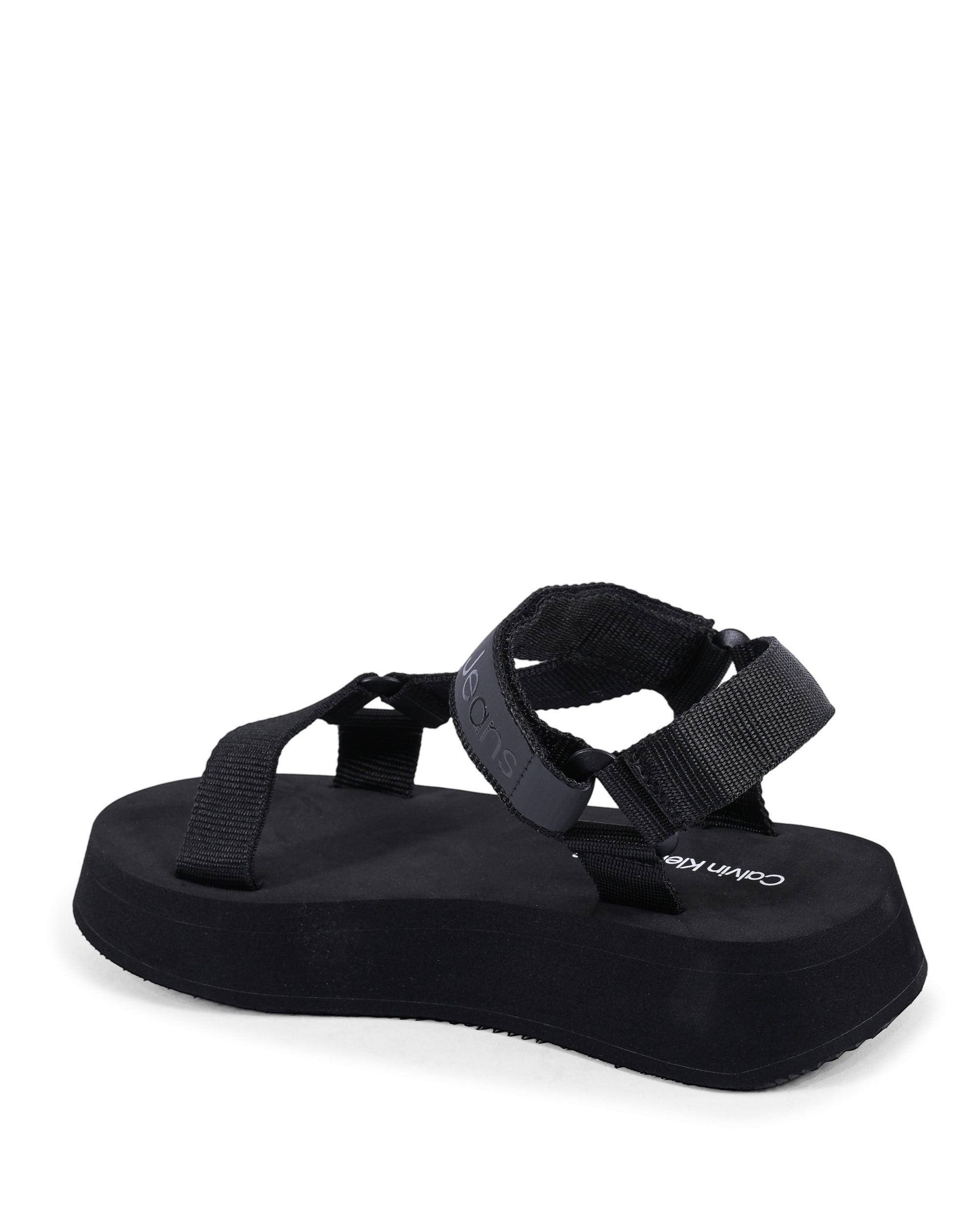 Calvin Klein Sandalo da donna nero YW0YW01353BEH