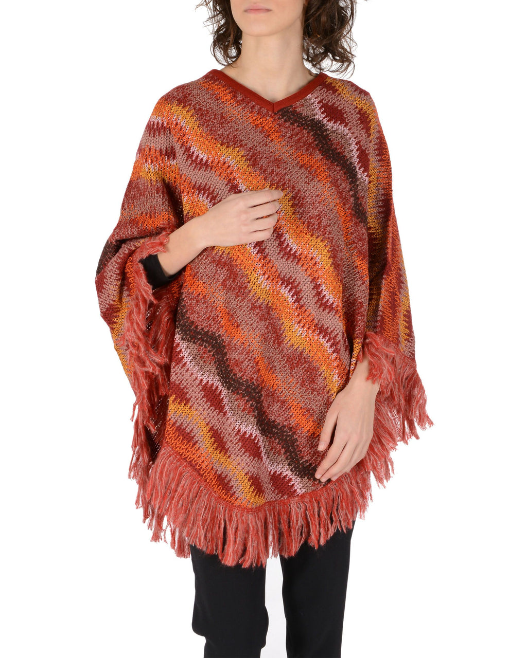 Missoni Donna Poncho Multicolore PO2YPSD68120001