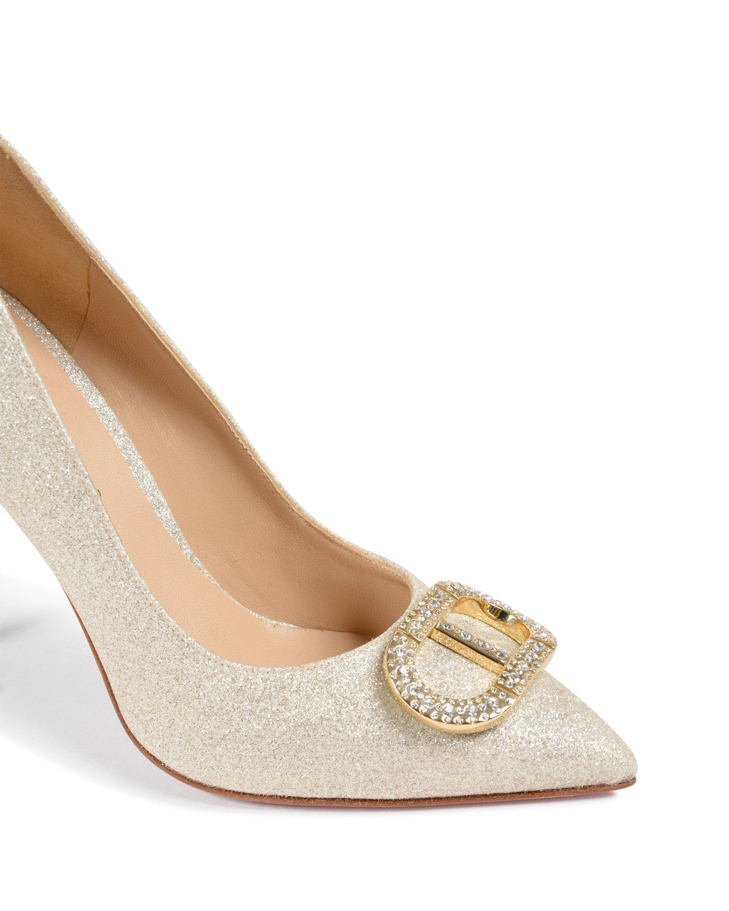 Cindarella Pump Platino Brillante
