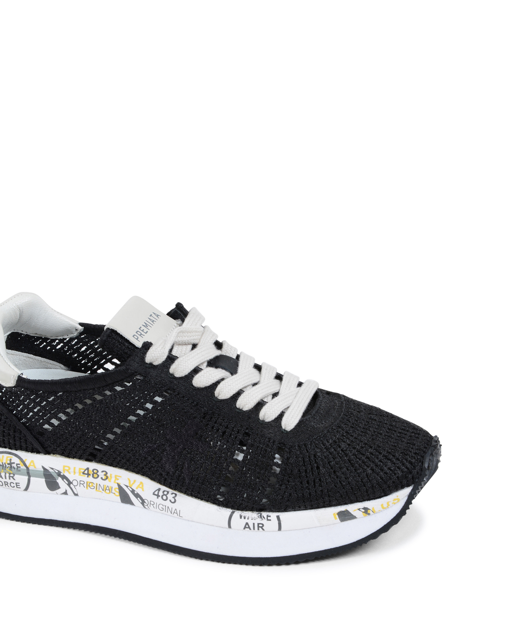 Premiata Sneaker da donna nera CONNYI 1953
