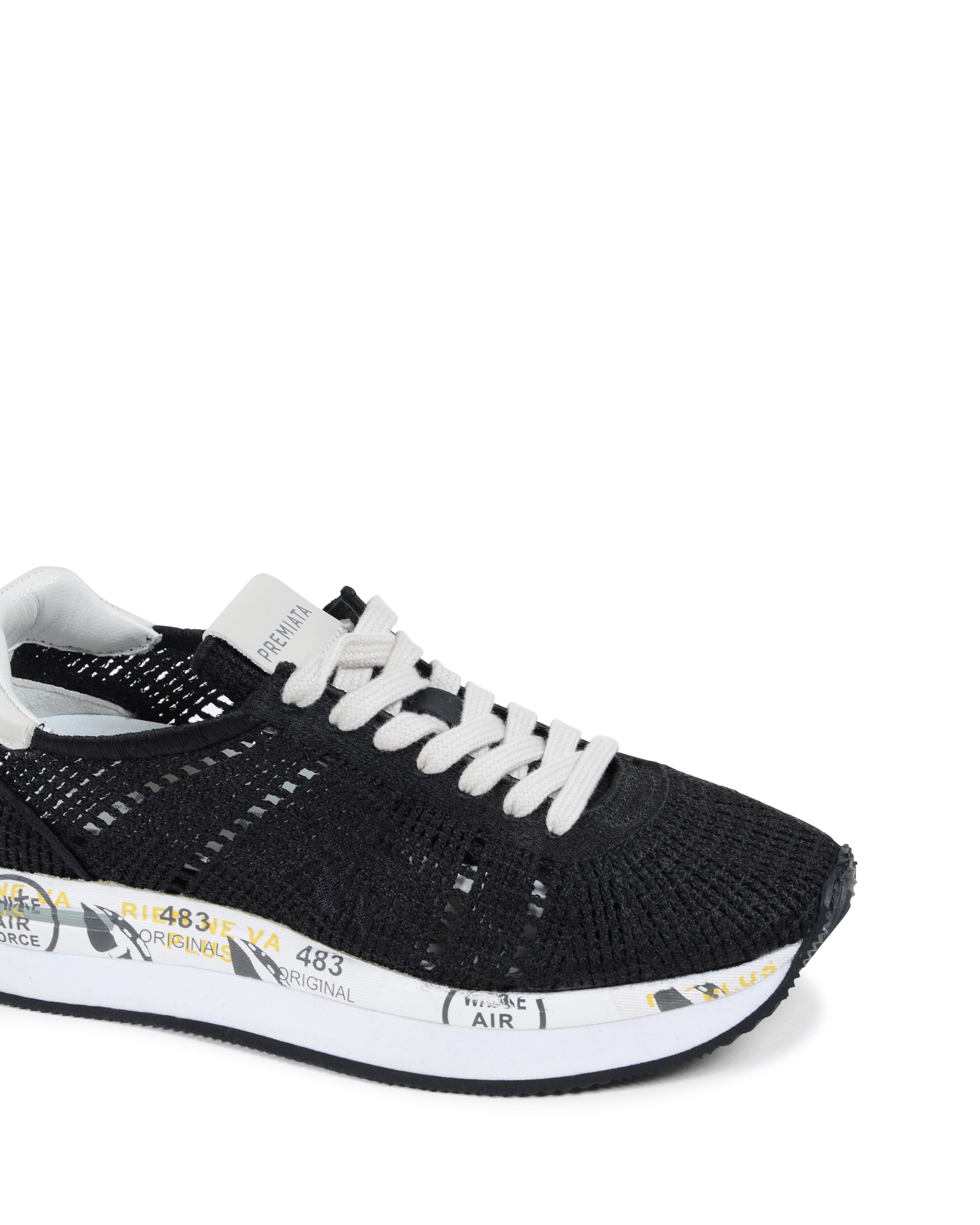 Premiata Sneaker da donna nera CONNYI 1953