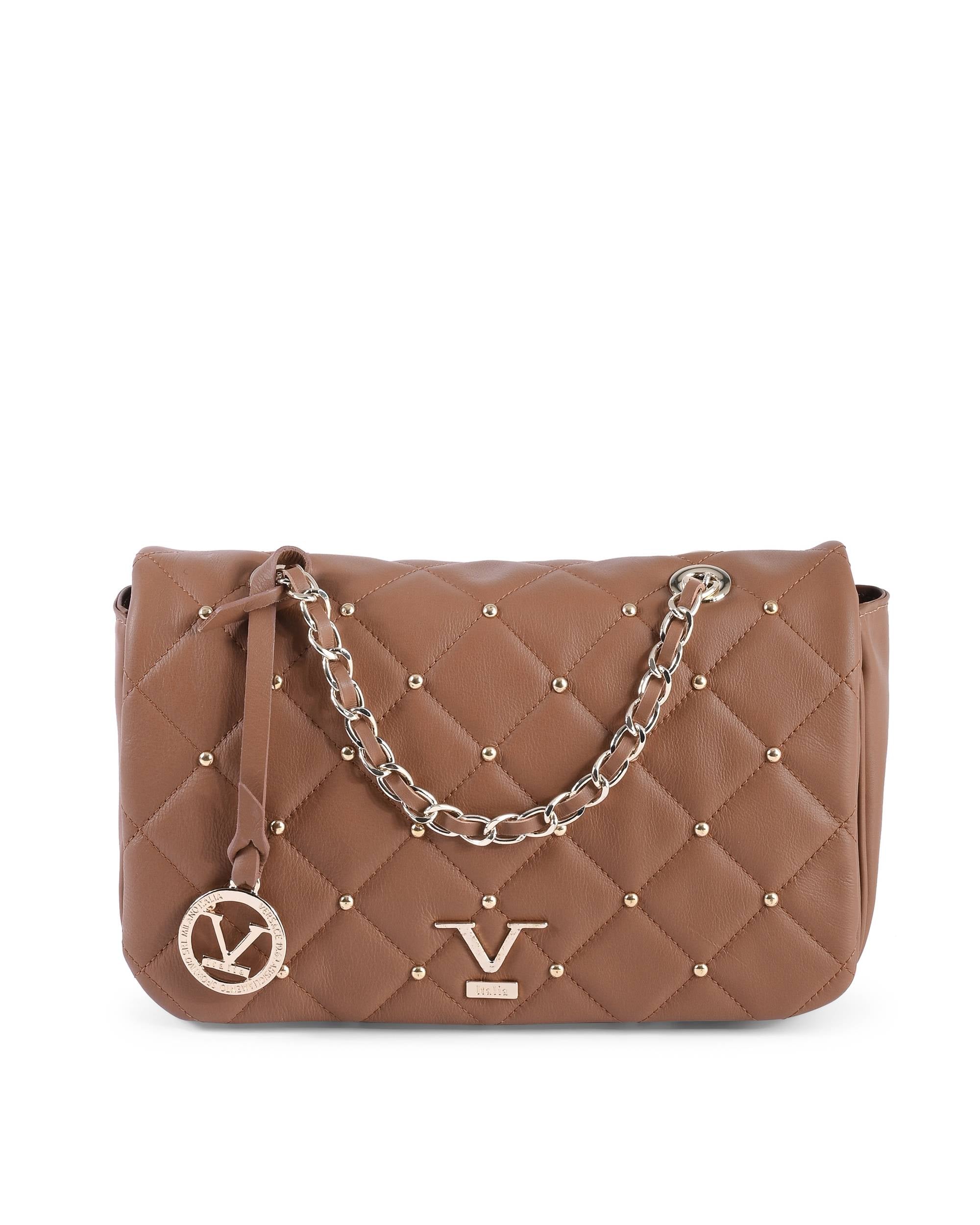 Borsa Donna V Italia M392 SAUVAGE CUOIO SCURO