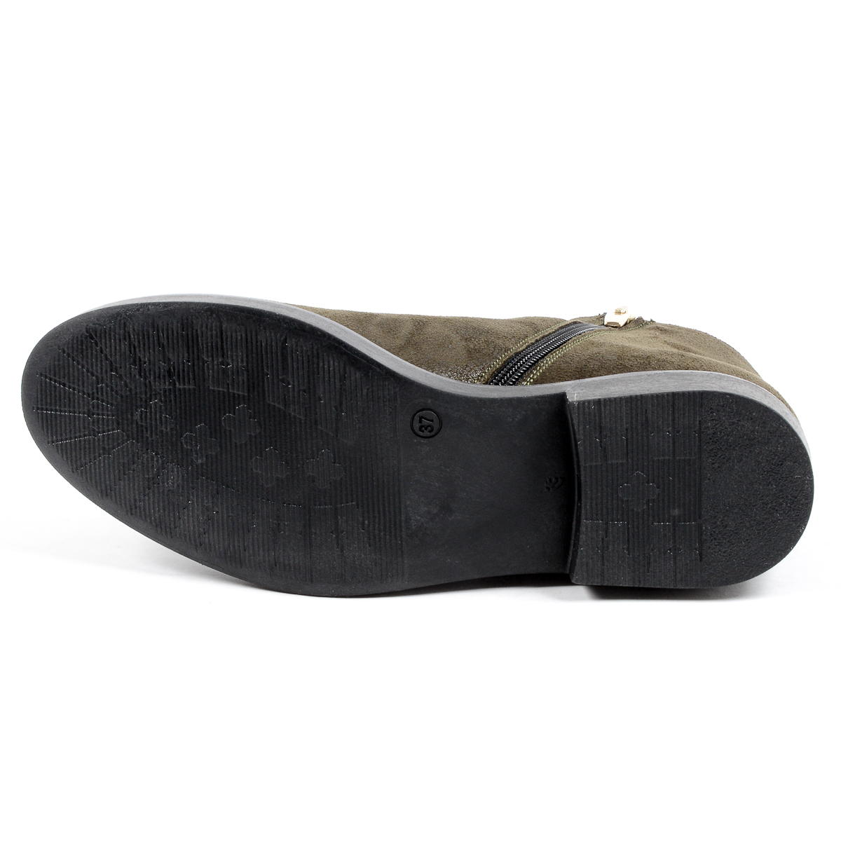 V 1969 Italia Stivaletto da donna verde scuro TILLY