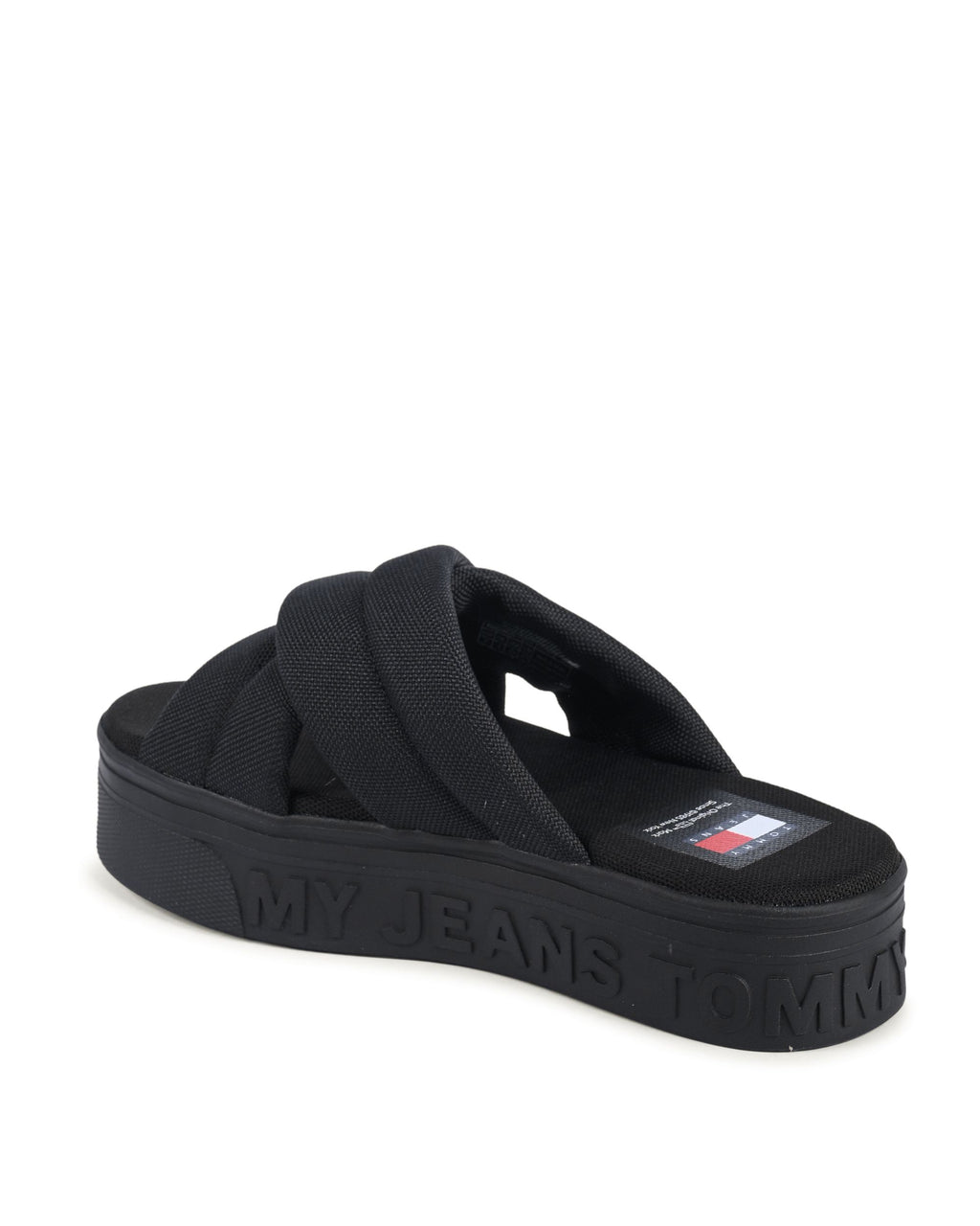 Sandalo da donna Tommy Hilfiger nero EN0EN02465BDS