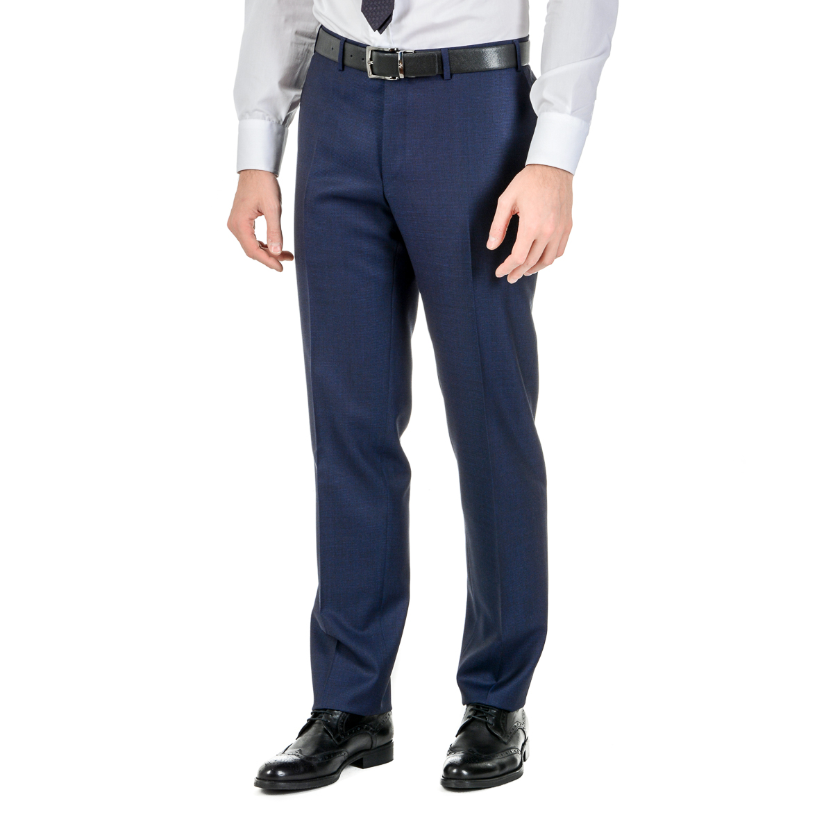 Canali Abito da uomo a maniche lunghe blu resistente all'acqua