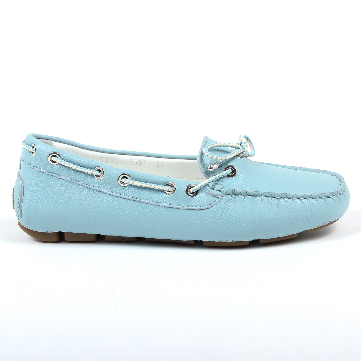 V 1969 Italia Mocassino da donna azzurro EMILIA