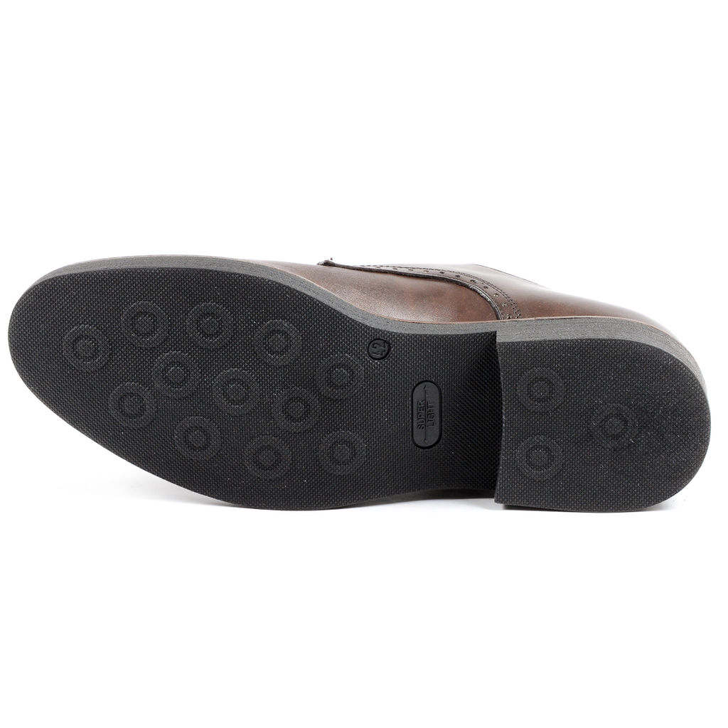 Andrew Charles Scarpe da uomo con cinturino Monk Marrone KURT