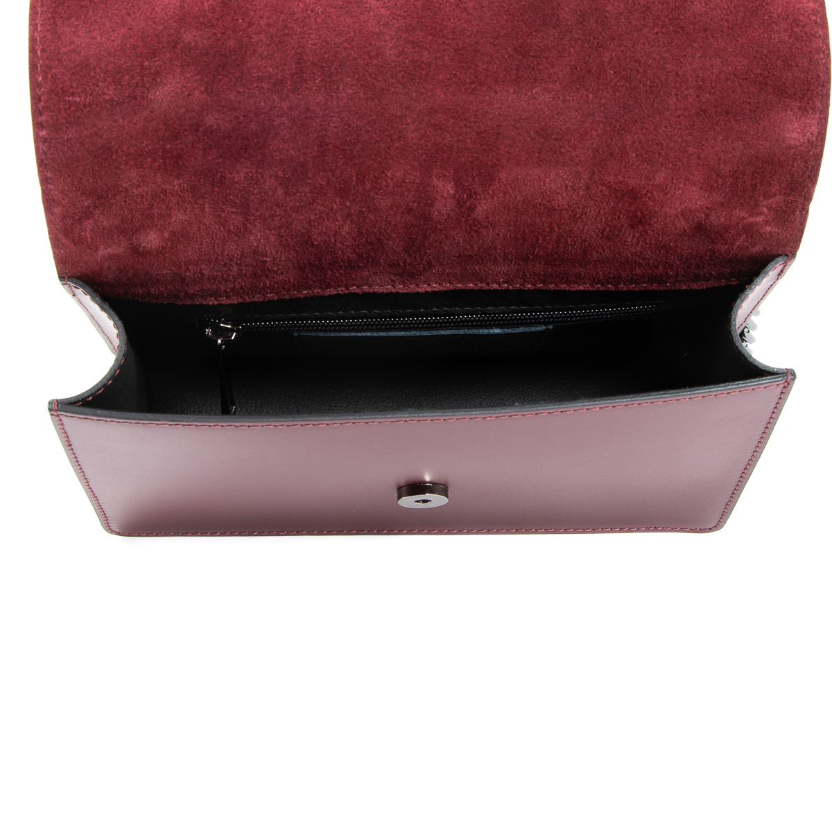 V 1969 Italia Borsa da donna Bordeaux DIADEMA