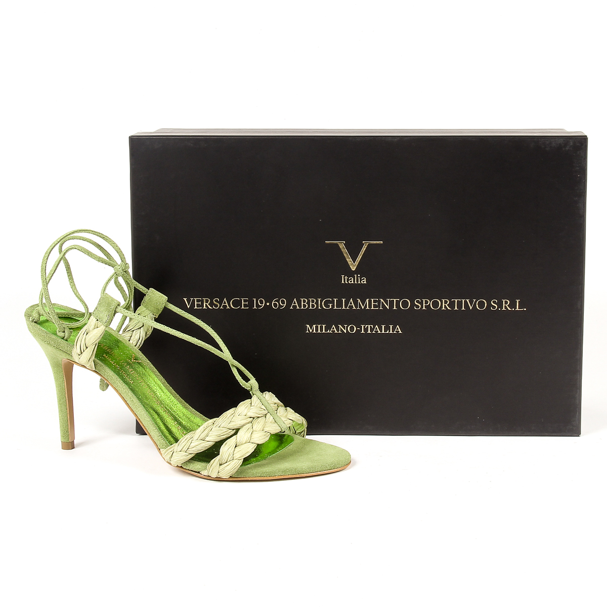 V 1969 Italia Sandalo Donna Verde LETITIA