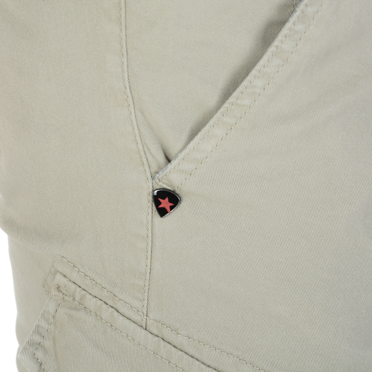 Andrew Charles Pantaloncini da uomo color talpa JAKO